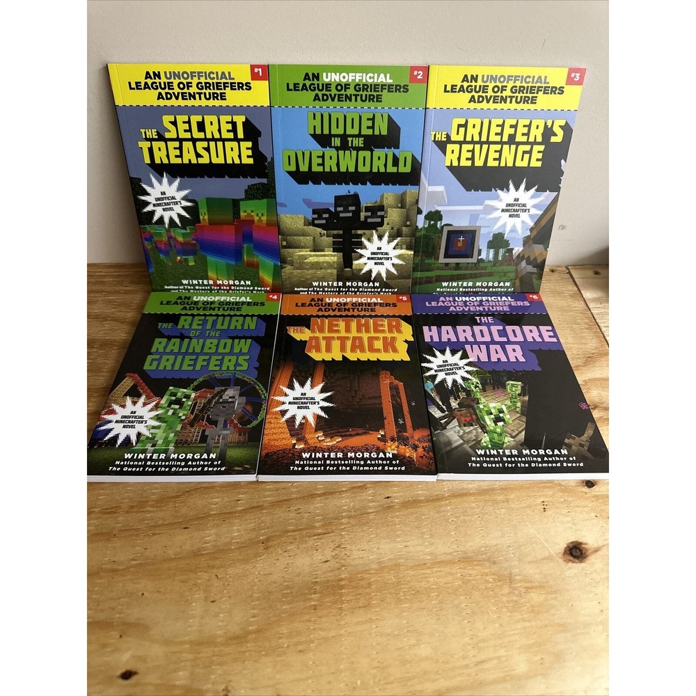Minecraft Box Set: Unofficial League of Griefers Adventure Series 6 Book Set‎